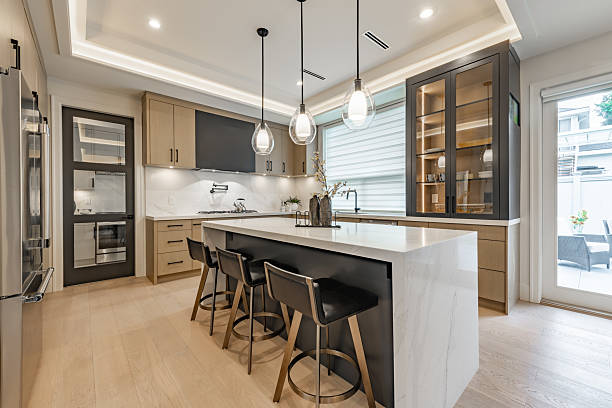 Kitchen island with seating Minnetonka